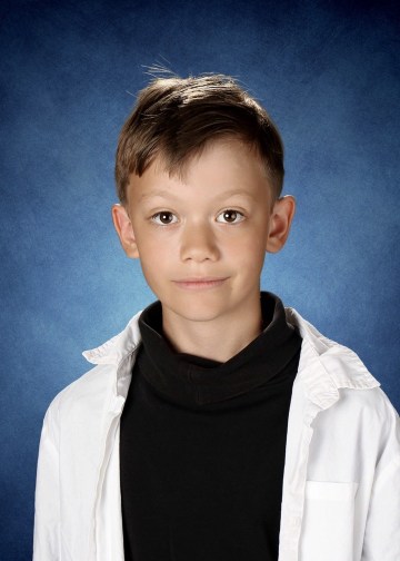 William's fourth grade picture